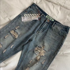 Brand New Men’s Off-White Jeans Size L